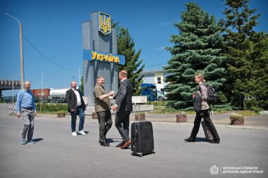 Німецька делегація відвідала Вашківецьку лікарню